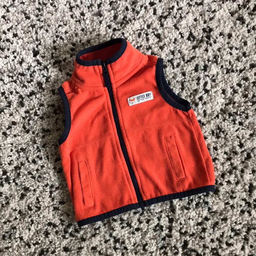 Infant fleece vest